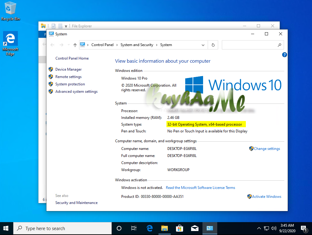 Windows 10 Pro 2004 AIO Update September 2020