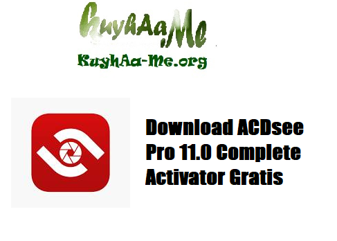 Download ACDsee Pro 11.0 Complete Activator Gratis