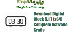 Download Digital Clock 5.1.7 (x64) Completo Activado Gratis 