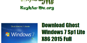 Download Ghost Windows 7 Sp1 Lite X86 2015 Full  Activated Gratis