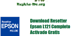 Download Resetter Epson L121 Completo Activado Gratis