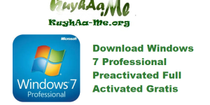 Download Windows 7 Professional Preactivated Full Activated Gratis 