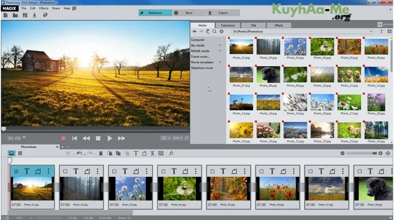 Magix Photostory Deluxe 2020 v19.0.2.46 Download 