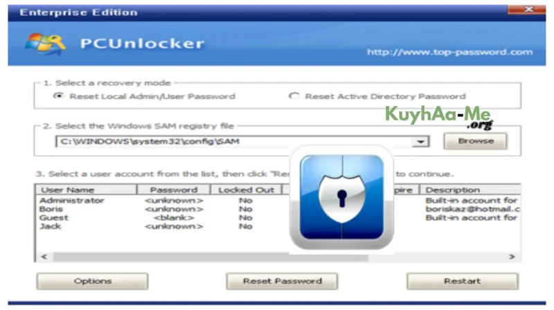 PCUnlocker WinPE 5.6 Enterprise Edition Full Version Download  2024