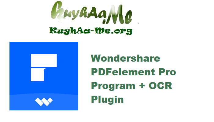 Download Wondershare PDFelement Pro 11.4.26.3648 Program + OCR Plugin Full Activated Gratis 