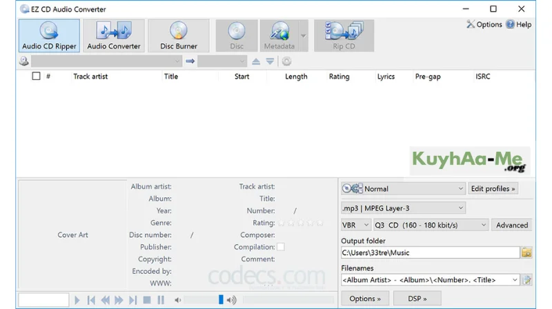 EZ CD Audio Converter 2024.06.28 Full Terbaru Download 