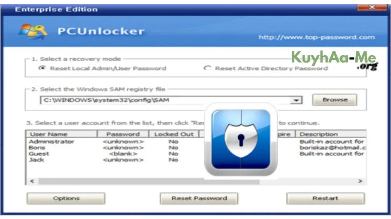 PCUnlocker Enterprise Edition 5.6 Full Terbaru Download 