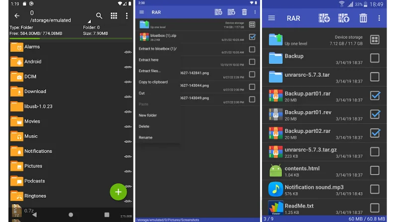 RAR for Android 7.00.123 Full Terbaru Download 