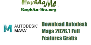 Download Autodesk Maya 2026.1 Full Features Gratis 