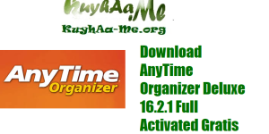 Download AnyTime Organizer Deluxe 16.2.1 Full Activated Gratis