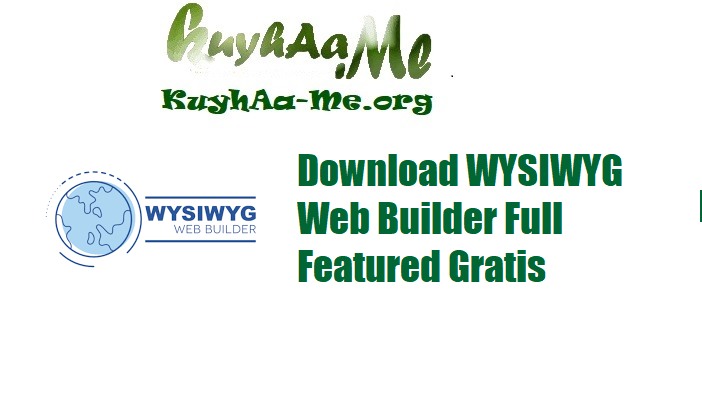 Download WYSIWYG Web Builder Full Featured Gratis