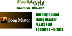Aurally Sound Song Master 4.7.03 Full Features –Gratis  