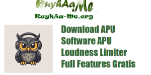 Download APU Software APU Loudness Limiter 3.7.2 Full Features Gratis