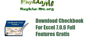 Download Checkbook For Excel 7.0.6 Full Features Gratis 