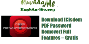 Download [Cisdem PDF Password Remover] Full Features – Gratis 