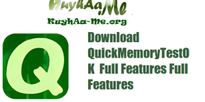 Download QuickMemoryTestOK 5.15 Full Features Full Features 