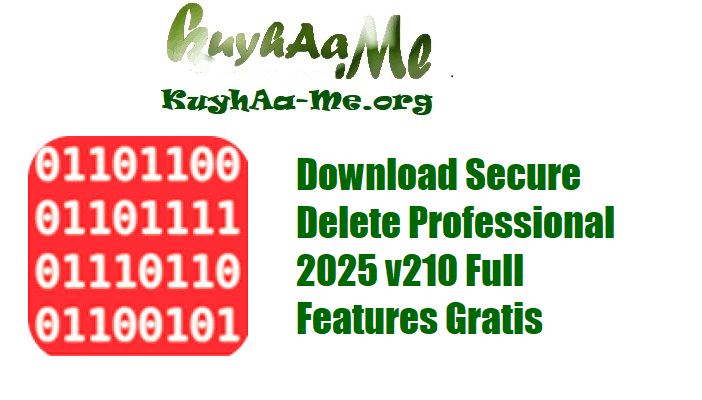 Download Secure Delete Professional 2025 v210 Full Features Gratis