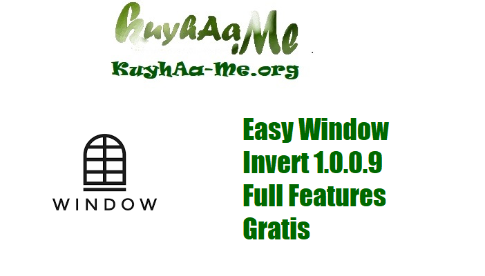 Easy Window Invert 1.0.0.9 Full Features Gratis 