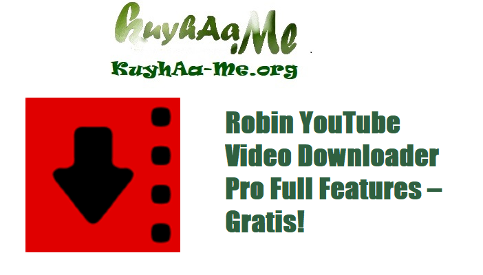 Robin YouTube Video Downloader Pro Full Features – Gratis!
