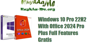 Windows 10 Pro 22H2 build 19045.5854 With Office 2024 Pro Plus Full Features Gratis 