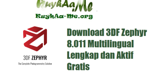 Download 3DF Zephyr 8.011 Multilingual Lengkap dan Aktif Gratis 