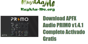 Download APFX Audio PRIMO v1.4.1 Completo Activado Gratis