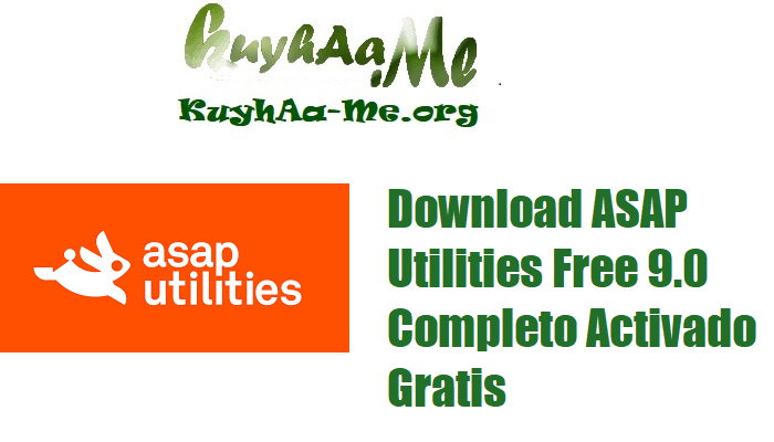 Download ASAP Utilities Free 9.0 Completo Activado Gratis 