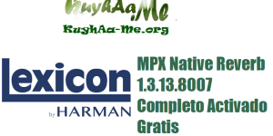 Download Lexicon MPX Native Reverb 1.3.13.8007 Completo Activado Gratis