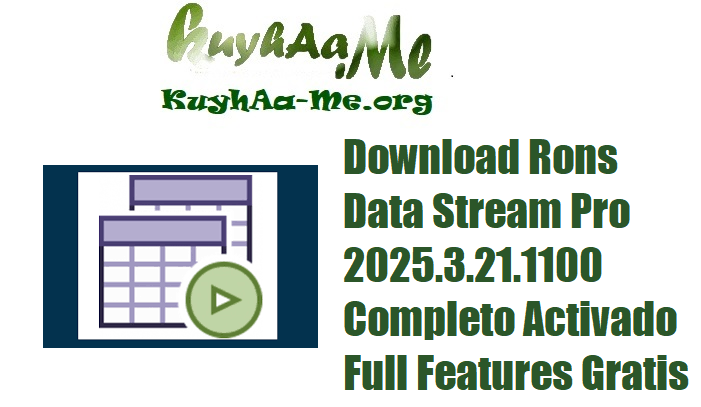 Download Rons Data Stream Pro 2025.3.21.1100 Completo Activado Full Features Gratis 
