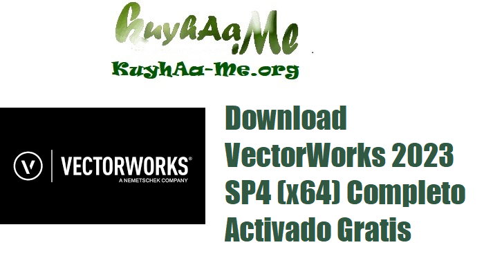 Download VectorWorks 2023 SP4 (x64) Completo Activado Gratis