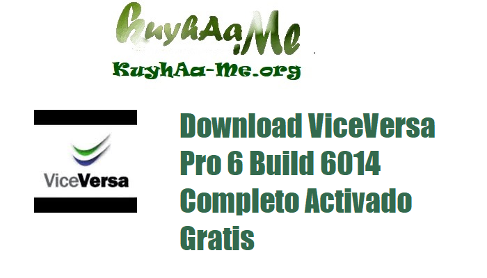 Download ViceVersa Pro 6 Build 6014 Completo Activado Gratis
