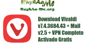 Download Vivaldi v7.4.3684.43 + Mail v2.5 + VPN Completo Activado Gratis 