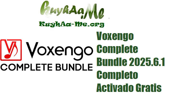 Download Voxengo Complete Bundle 2025.6.1  Completo Activado Gratis 