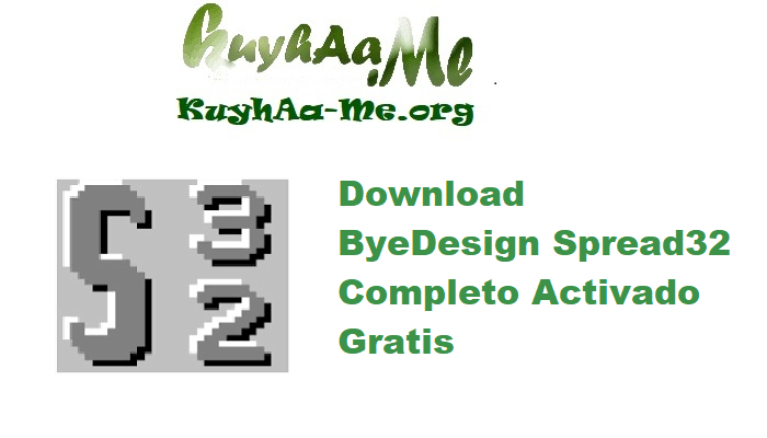 Download ByeDesign Spread32 v3.22 Completo Activado Gratis 