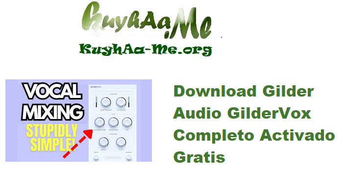 Download Gilder Audio GilderVox 1.0.0 Completo Activado Gratis 
