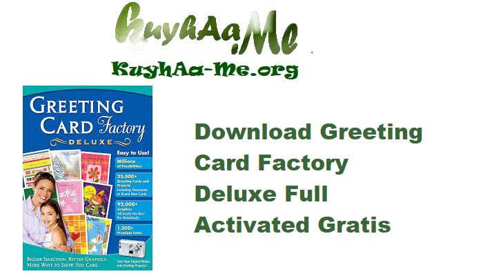 Download Greeting Card Factory Deluxe 11.0.0.9 Full Activated Gratis 