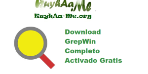 Download GrepWin 2.1.11 Completo Activado Gratis 