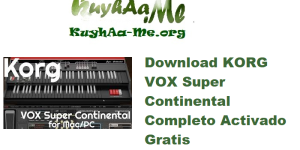 Download KORG VOX Super Continental 1.1.3 Completo Activado Gratis 