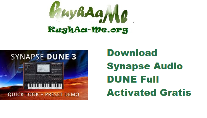 Download Synapse Audio DUNE 3.6.4 Full Activated Gratis