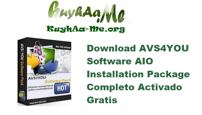 Download AVS4YOU Software AIO Installation Package 6.1.1.181 Completo Activado Gratis 