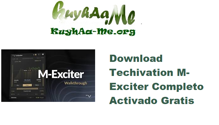 Download Techivation M-Exciter v1.0.0 Completo Activado Gratis