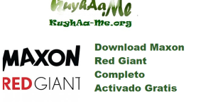 Download Maxon Red Giant 2026.0 Completo Activado Gratis