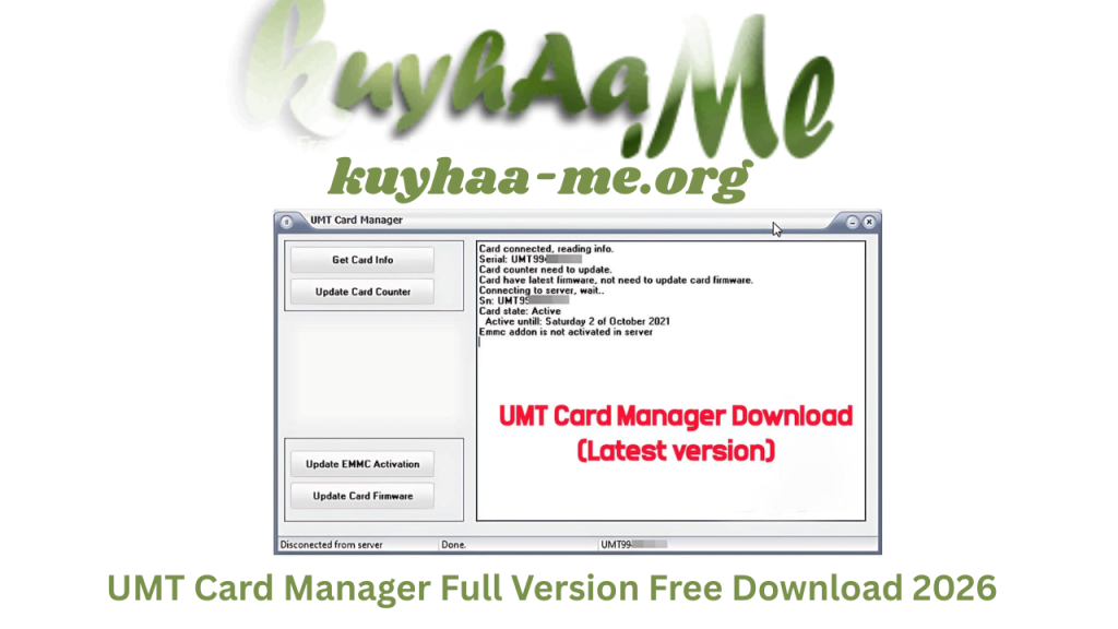 UMT Card Manager Full Version Free Download 2026