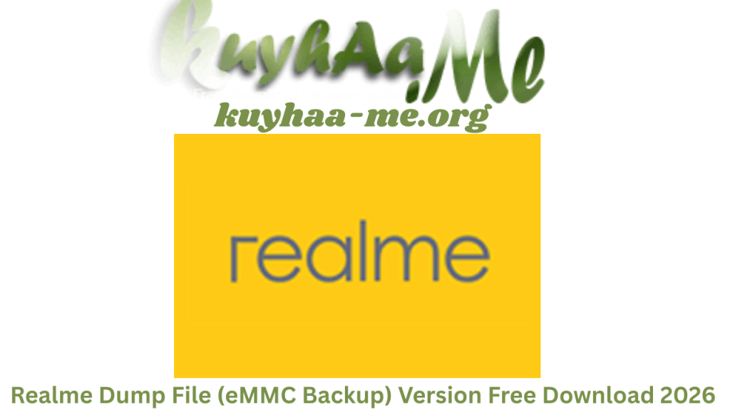 Realme Dump File (eMMC Backup) Full Version Free Download 2026