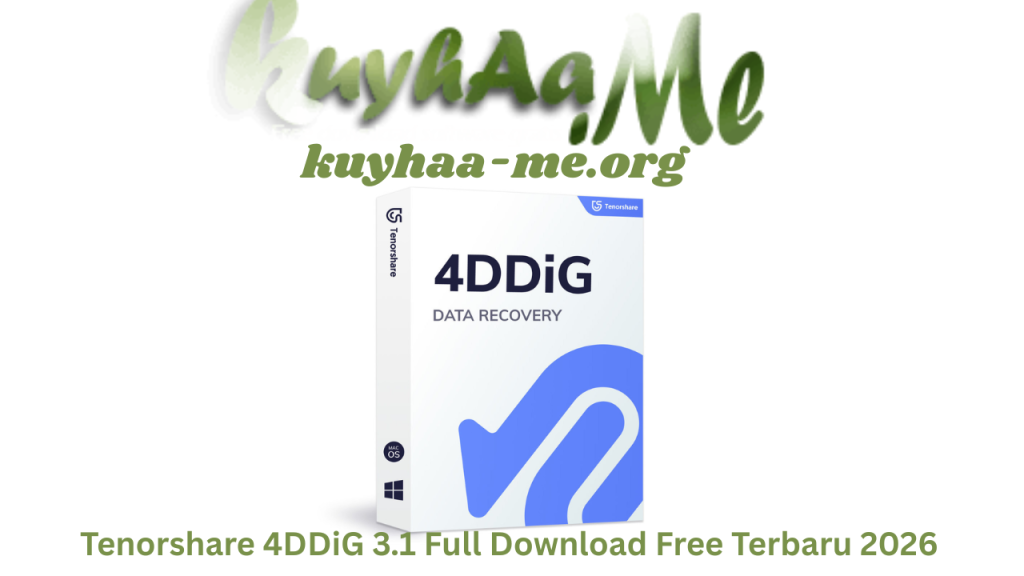 Tenorshare 4DDiG 3.1 Full Download Free Terbaru 2026