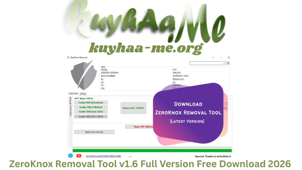 ZeroKnox Removal Tool v1.6 Full Version Free Download 2026